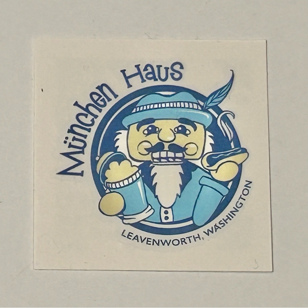Munchen Haus Leavenworth WA Bundle of 3 temporary tattoos  (NEW)